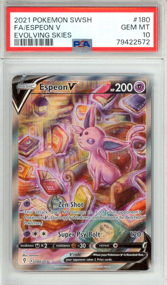 Espeon V - Holofoil - Evolving Skies