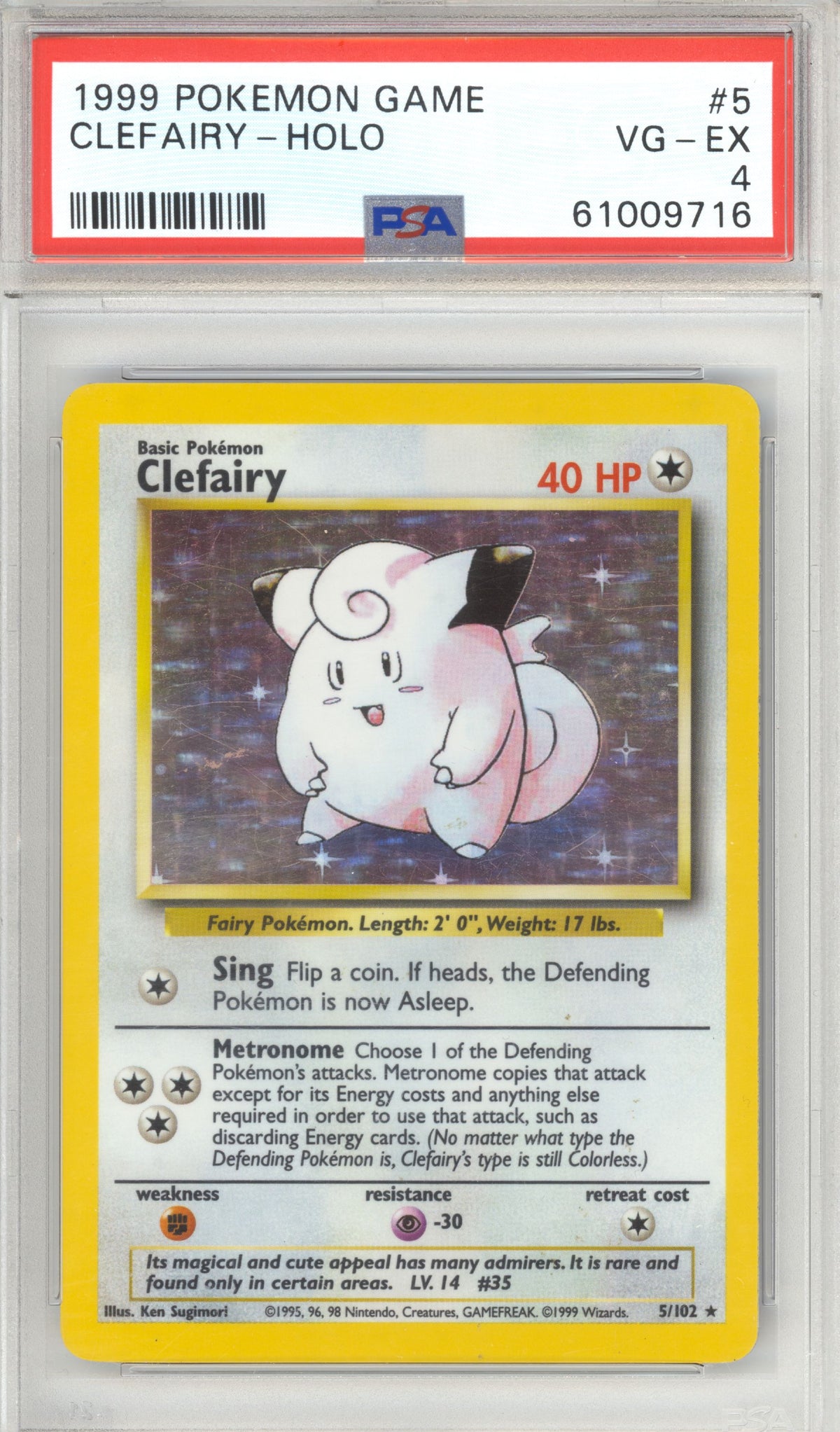 Clefairy - Unlimited Holofoil - Base
