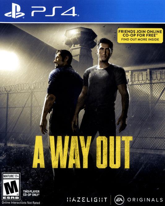 A Way Out - Playstation 4 - Retro Island Gaming