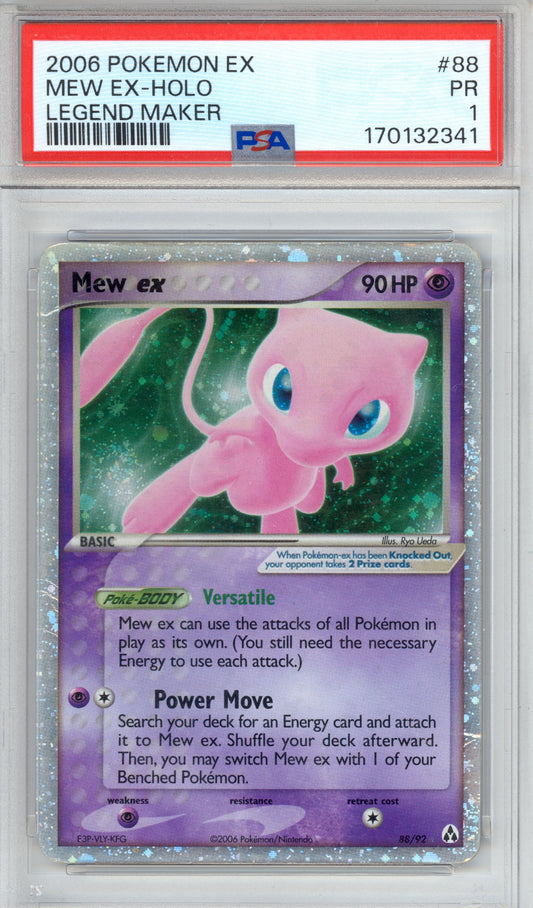 Mew ex - Holofoil - Legend Maker
