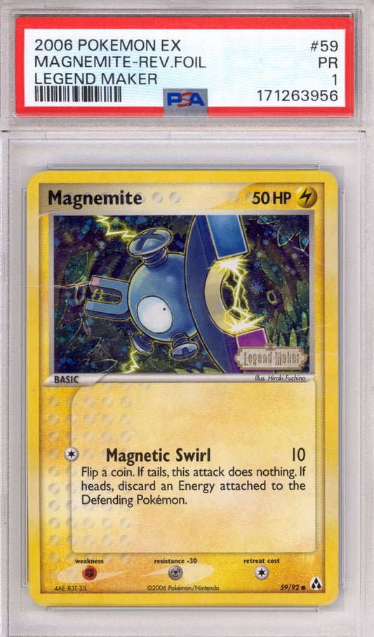 Magnemite - Reverse Holofoil - Legend Maker