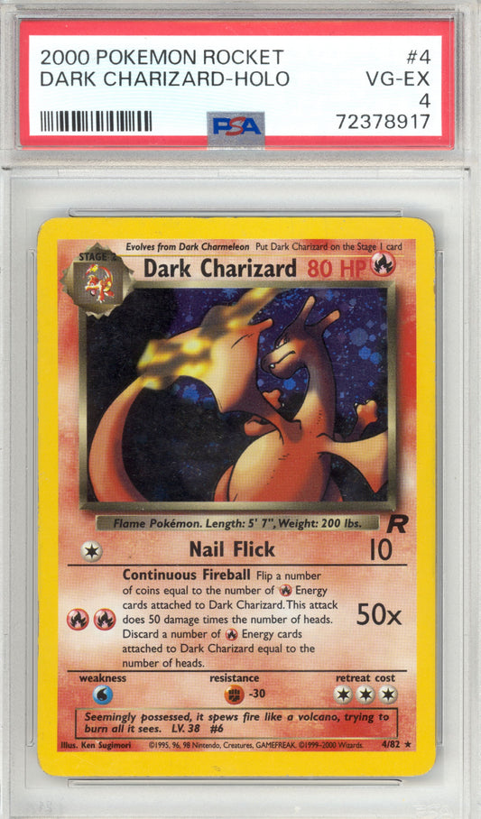Dark Charizard - Unlimited Holofoil - Team Rocket