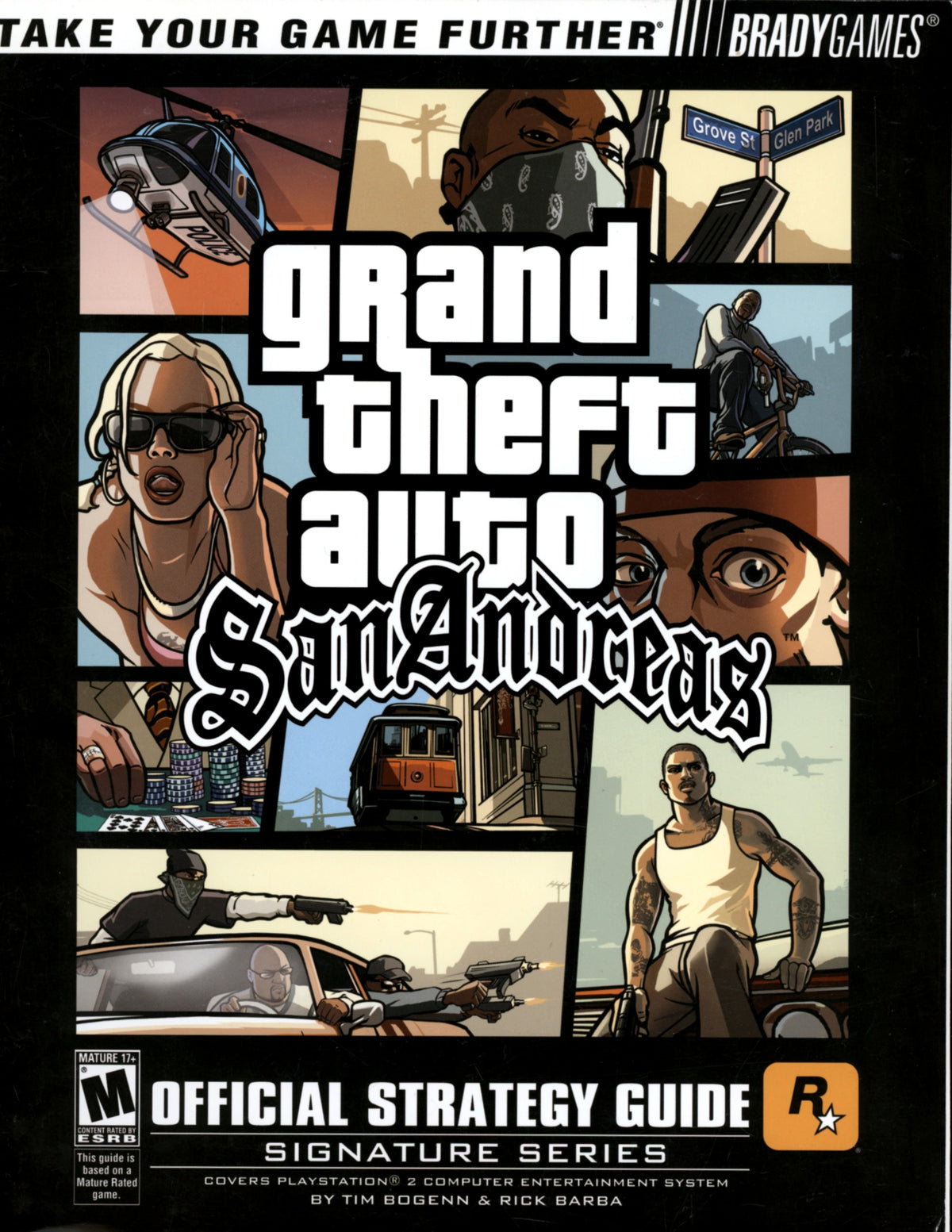 BradyGames Grand Theft Auto San Andreas Official Strategy Guide Signature Series