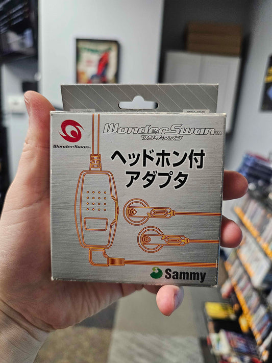 Bandai WonderSwan Headphone Adapter & Earbuds - Retro Island Gaming