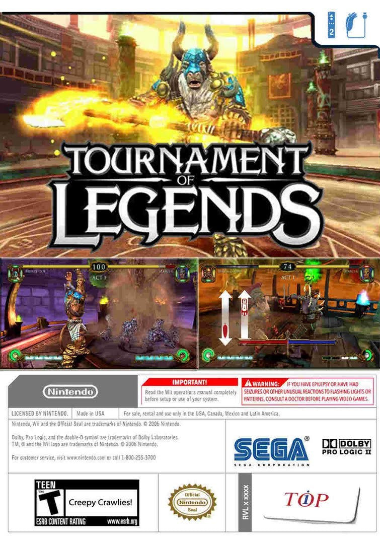 Tournament of Legends - Wii
