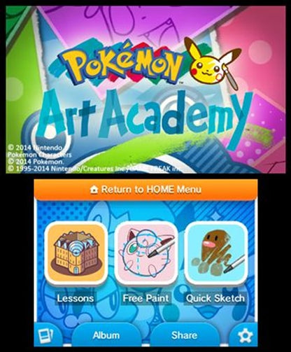 Pokemon Art Academy - Nintendo 3DS