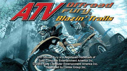 ATV Offroad Fury: Blazin' Trails [Not For Resale] - PSP - Retro Island Gaming