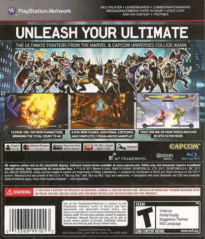 Ultimate Marvel vs Capcom 3 - Playstation 3 - Retro Island Gaming