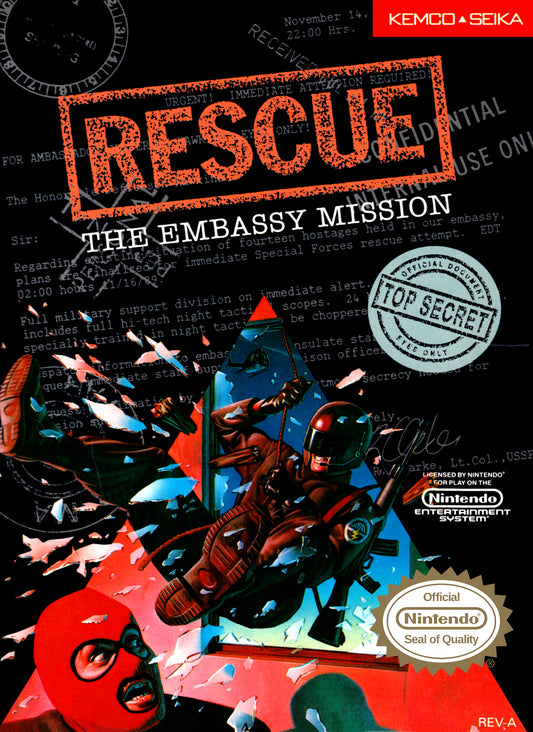 Rescue the Embassy Mission - NES - Retro Island Gaming