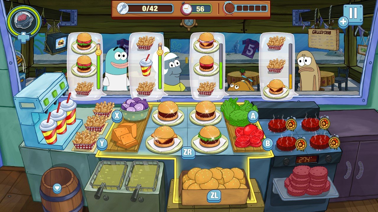 Spongebob: Krusty Cook-Off Extra Krusty Edition - Nintendo Switch