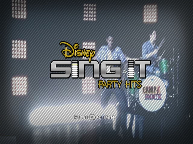 Disney Sing It: Party Hits - Wii