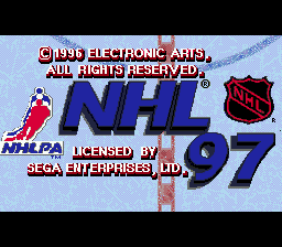 NHL 97 - Sega Genesis