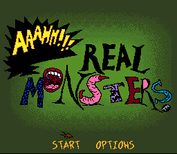 AAAHH Real Monsters - Super Nintendo