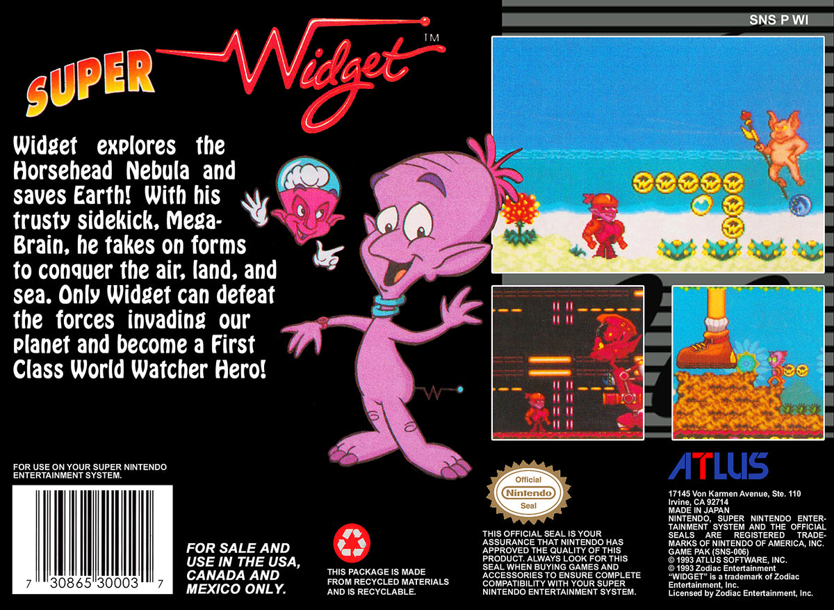 Super Widget - Super Nintendo