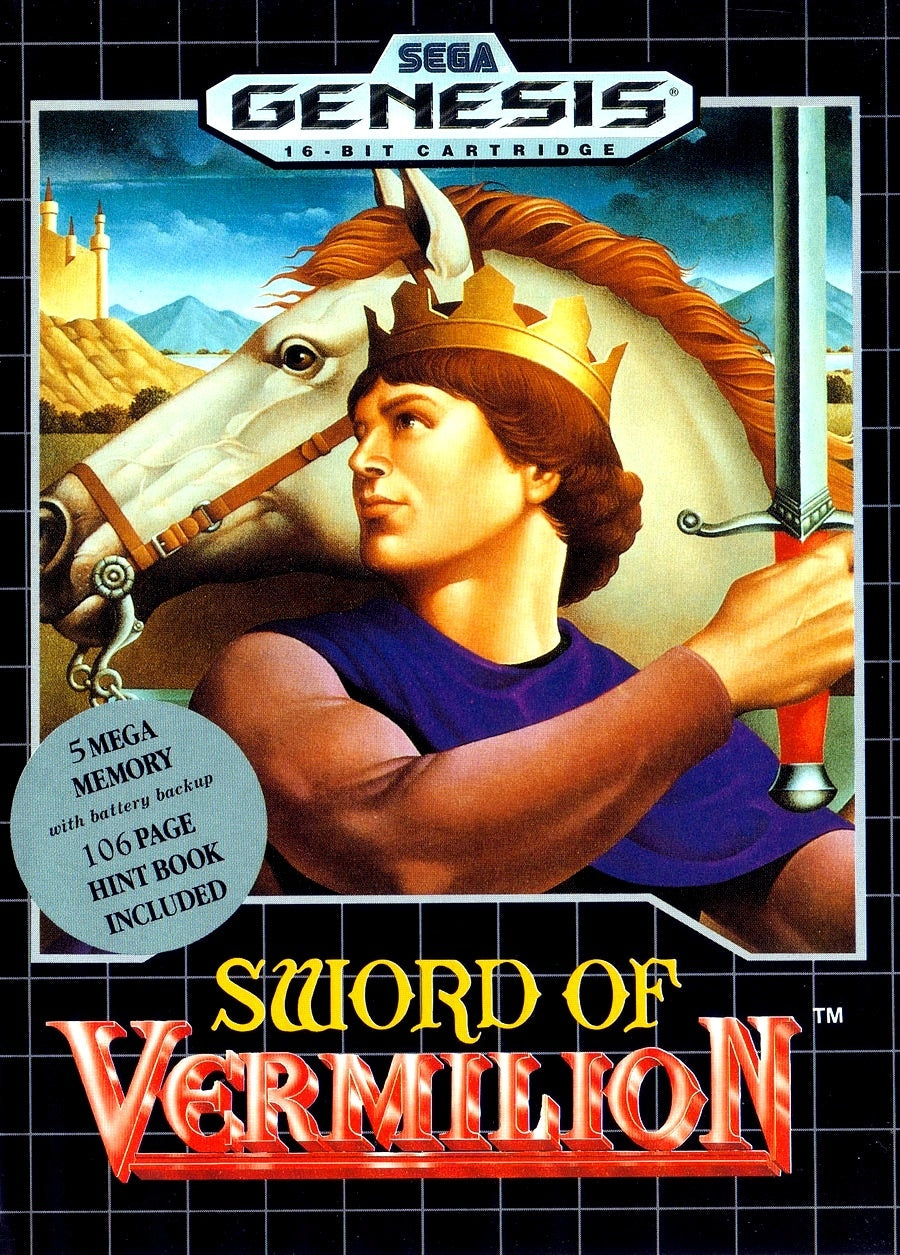Sword of Vermilion - Sega Genesis