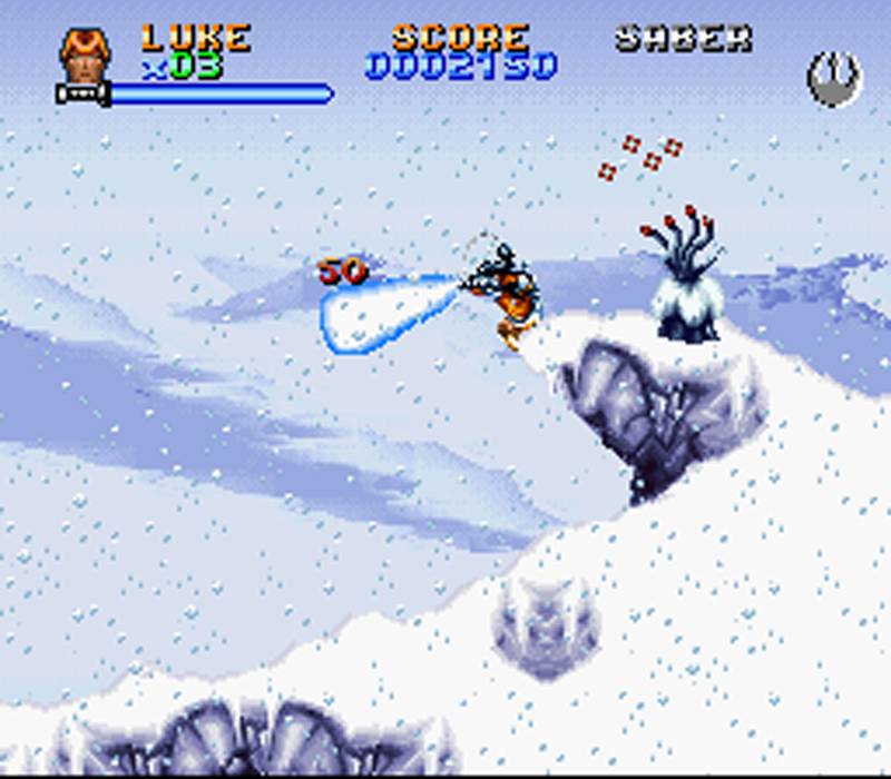 Super Star Wars Empire Strikes Back - Super Nintendo