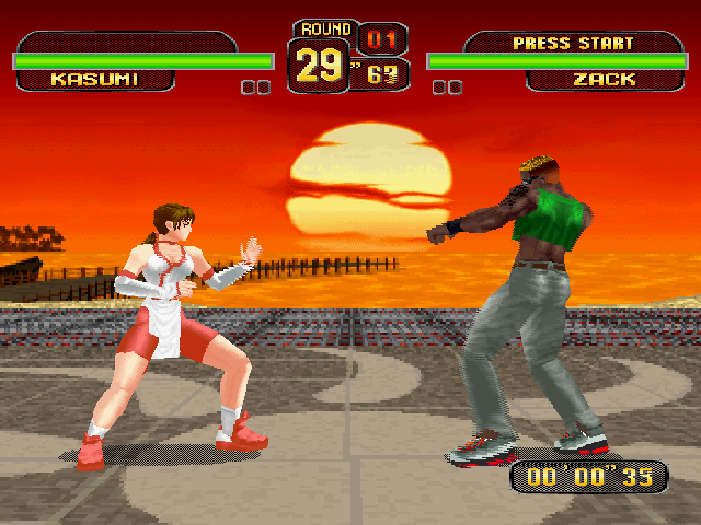 Dead or Alive - JP Sega Saturn