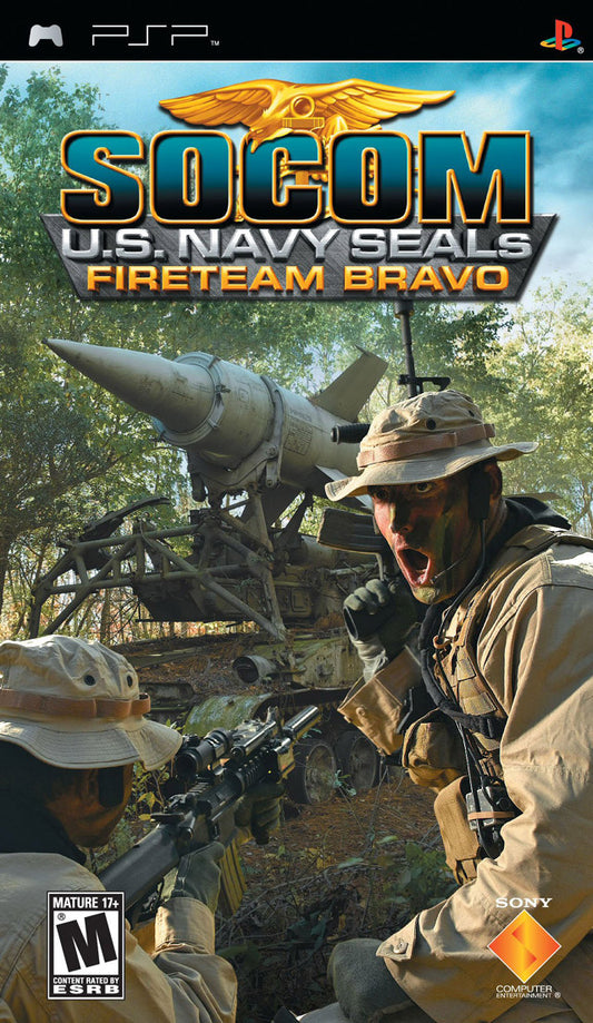 SOCOM US Navy Seals Fireteam Bravo - PSP - Retro Island Gaming