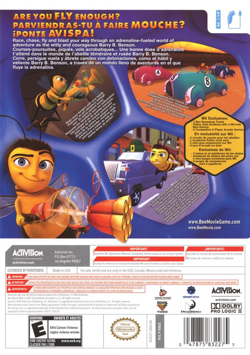 Bee Movie Game - Wii