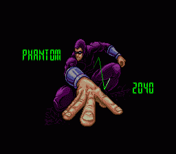 Phantom 2040 - Sega Genesis