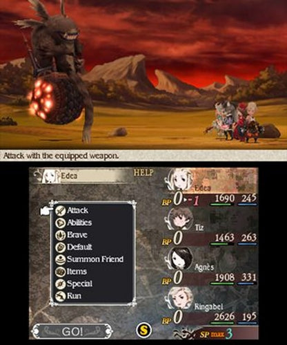 Bravely Default - Nintendo 3DS - Retro Island Gaming