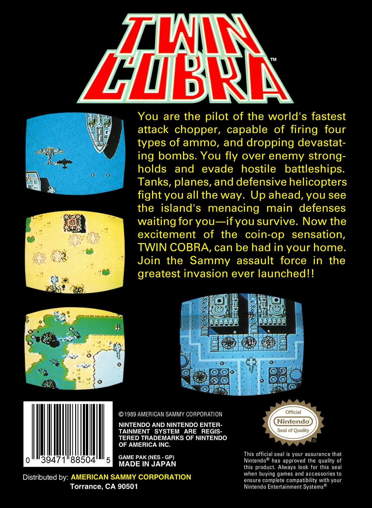 Twin Cobra - NES