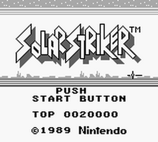 Solar Striker - GameBoy