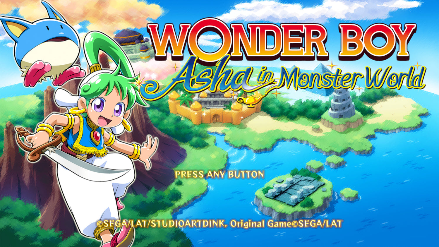 Wonder Boy: Asha in Monster World - Nintendo Switch