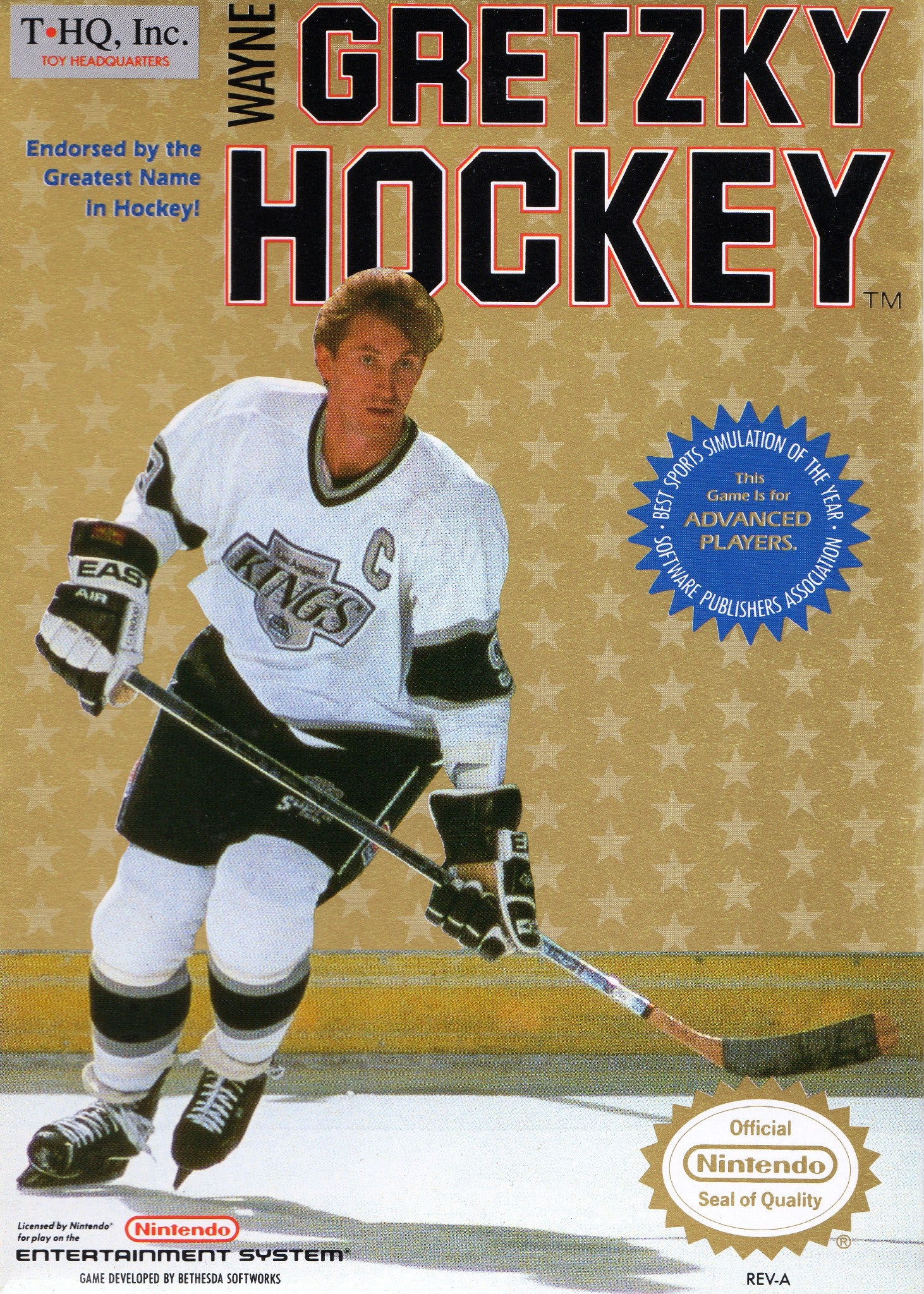 Wayne Gretzky Hockey - NES