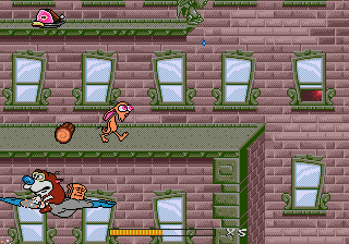 The Ren and Stimpy Show Stimpy's Invention - Sega Genesis