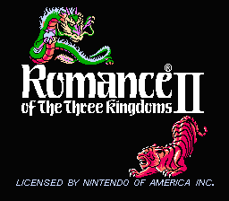 Romance of the Three Kingdoms II - NES