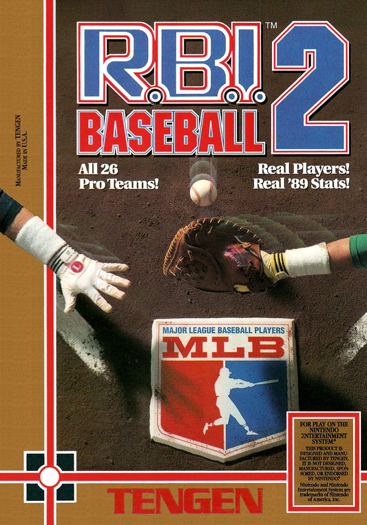 RBI Baseball 2 - NES - Retro Island Gaming
