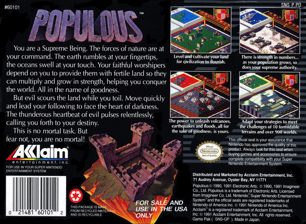 Populoso - Super Nintendo