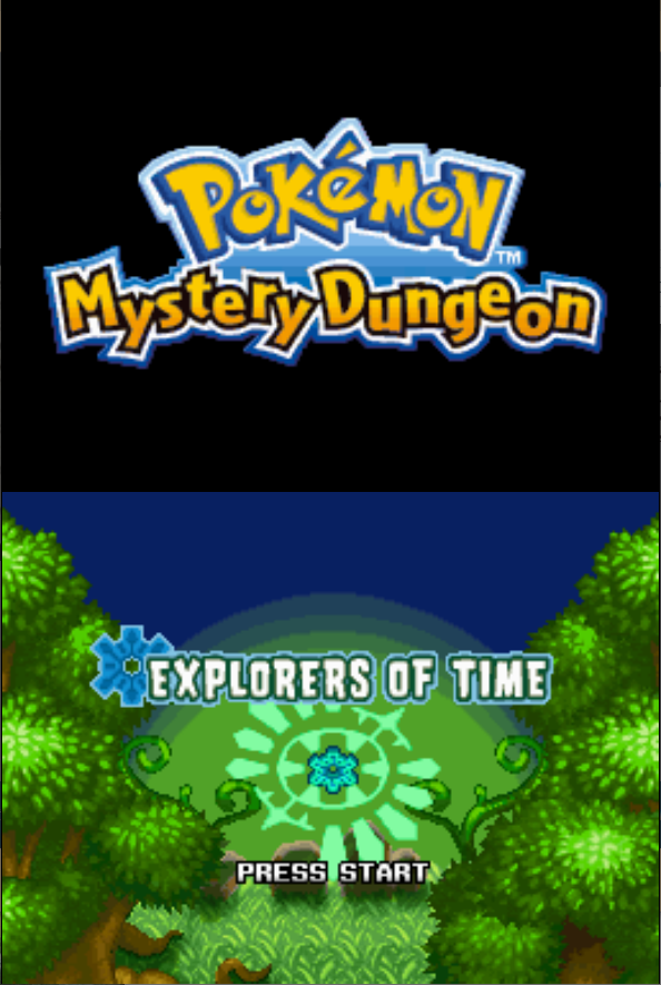 Pokemon Mystery Dungeon Explorers of Time - Nintendo DS