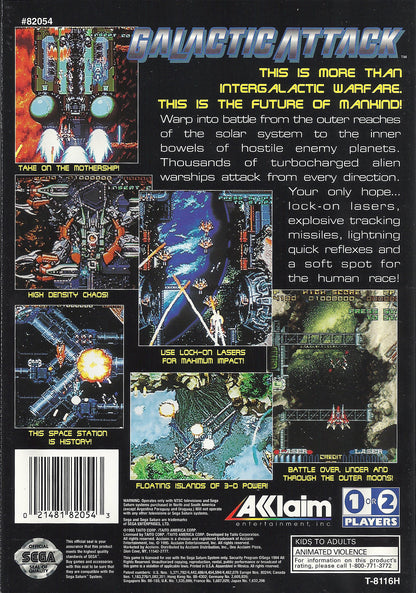 Ataque Galáctico - Sega Saturn