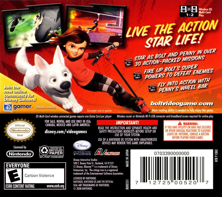 Bolt - Nintendo DS