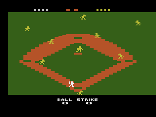 Super Challenge Baseball - Atari 2600