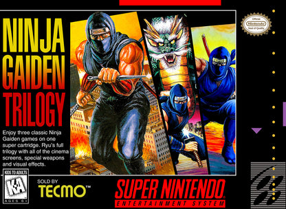 Ninja Gaiden Trilogy - Super Nintendo - Retro Island Gaming