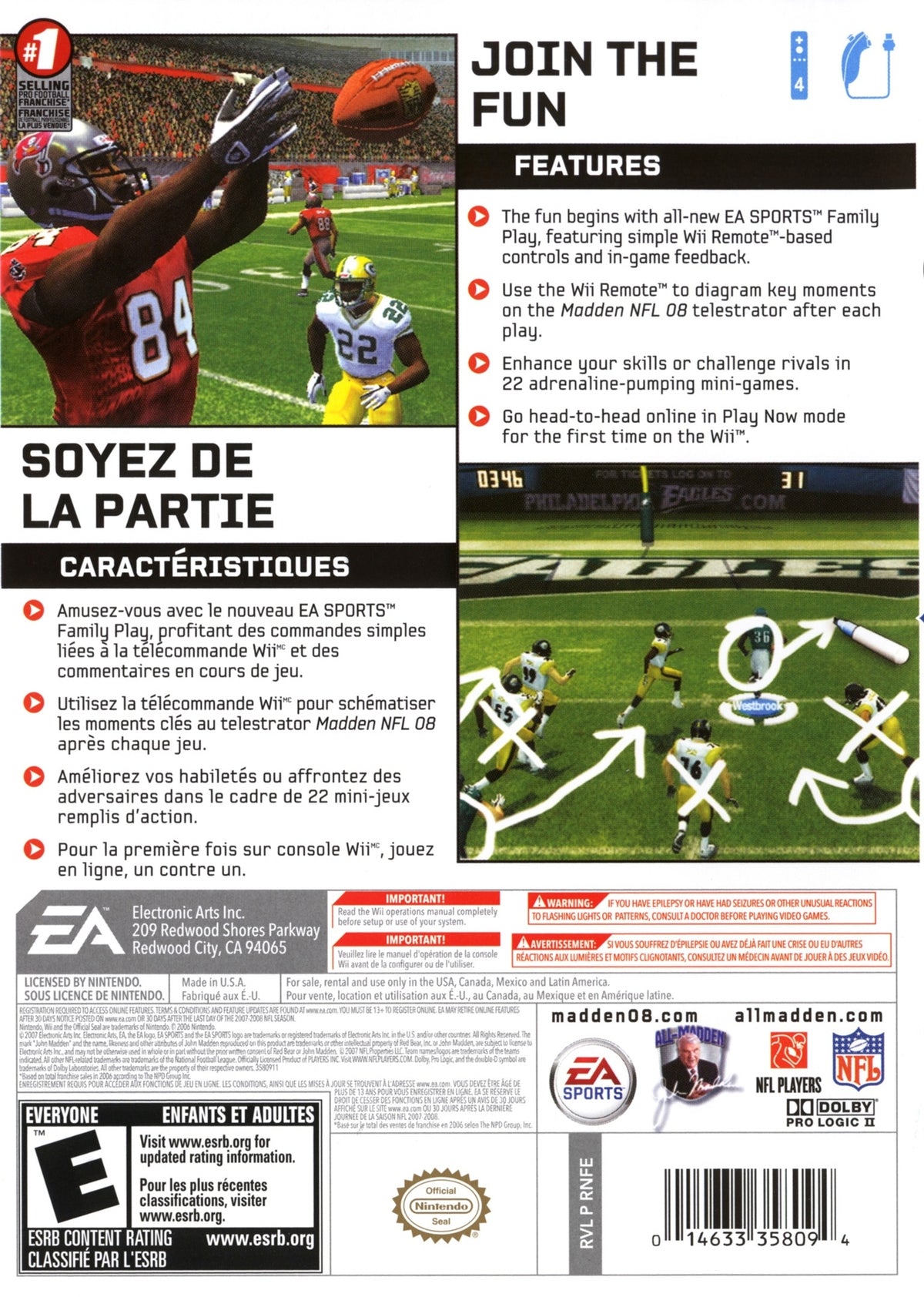 Madden 2008 - Wii - Retro Island Gaming