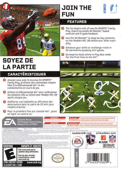 Madden 2008 - Wii - Retro Island Gaming