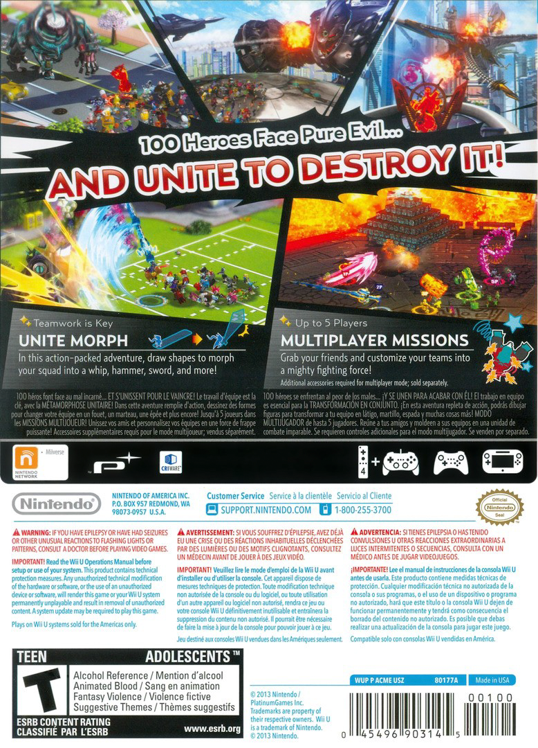 Wonderful 101 - Wii U