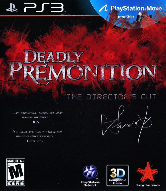 Deadly Premonition: Director's Cut - Playstation 3