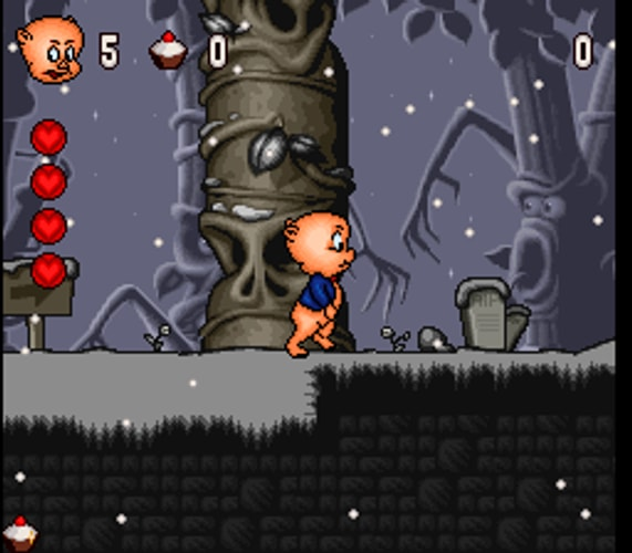 Porky Pig's Haunted Holiday - Super Nintendo - Retro Island Gaming