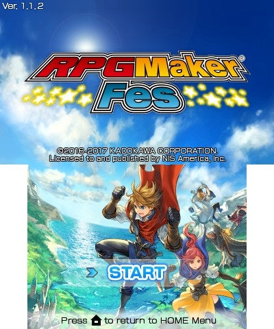 RPG Maker Fes - Nintendo 3DS