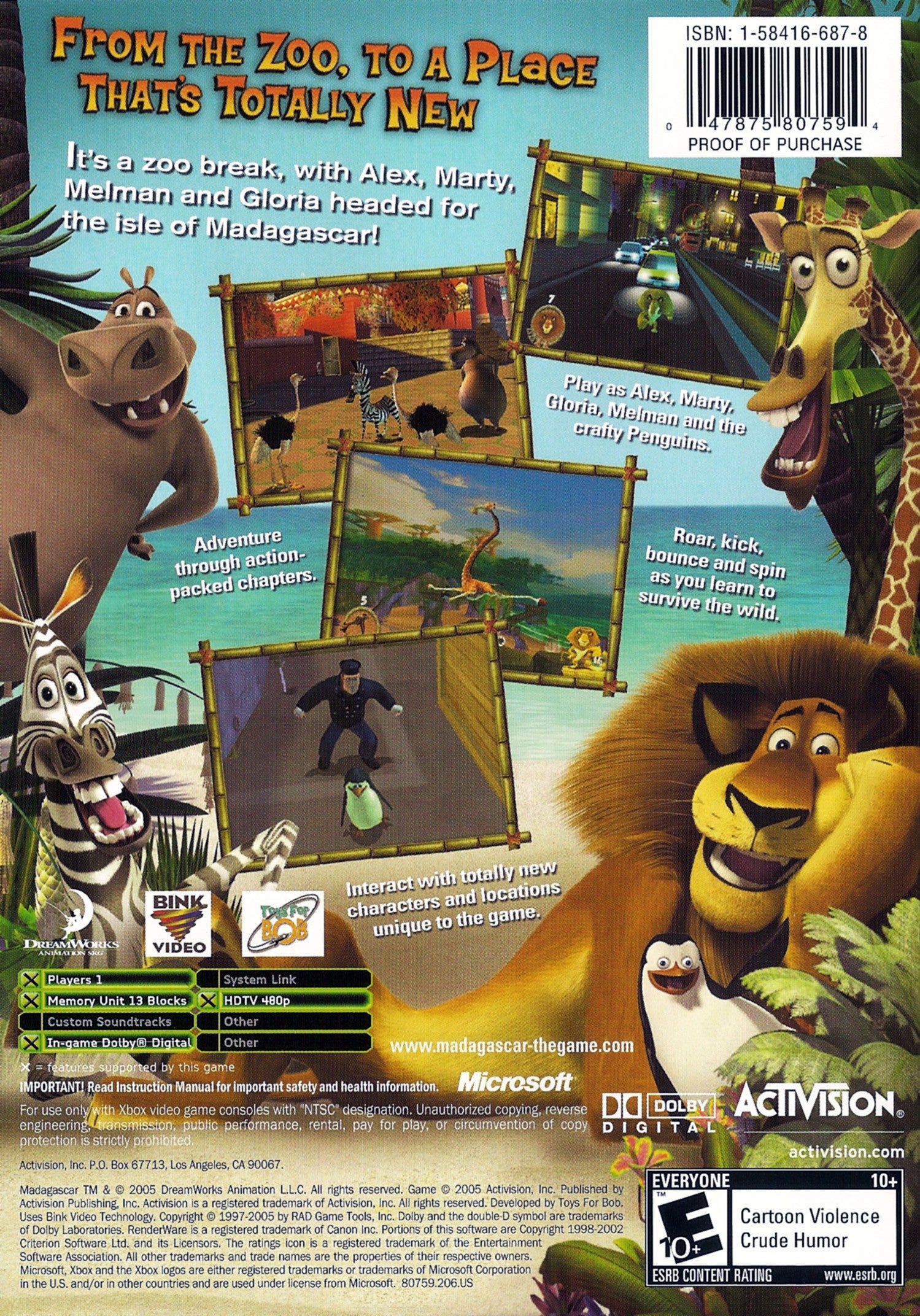 Madagascar-Xbox