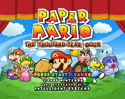 Paper Mario Thousand Year Door [Player's Choice] - Gamecube