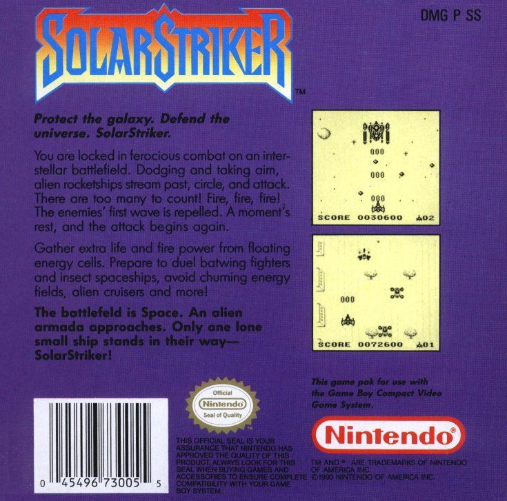 Solar Striker - GameBoy