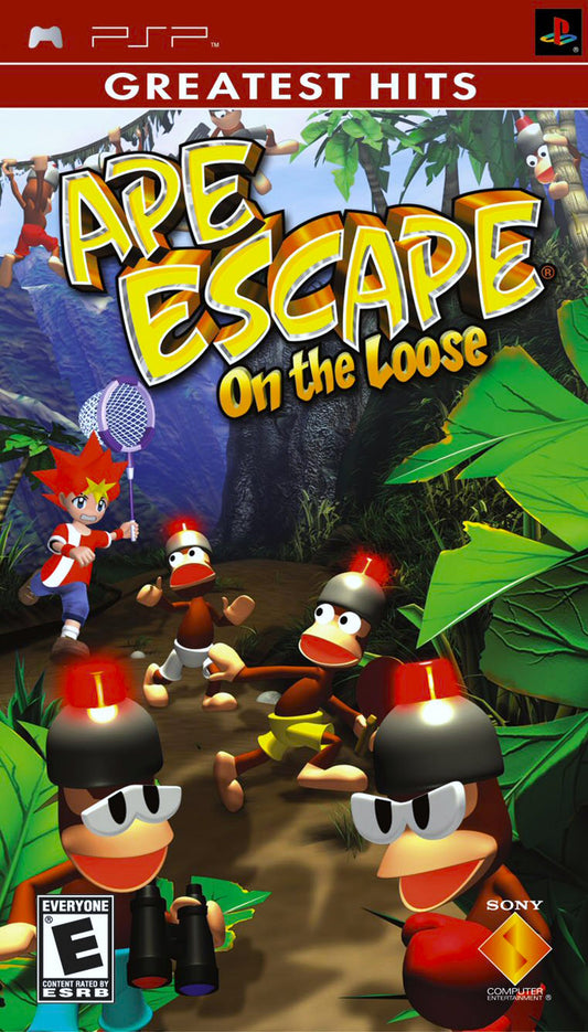 Ape Escape On The Loose [Greatest Hits] - PSP - Retro Island Gaming