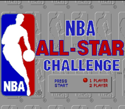 NBA All-Star Challenge - Sega Genesis - Retro Island Gaming
