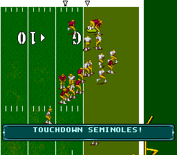 NCAA Football - Sega Genesis